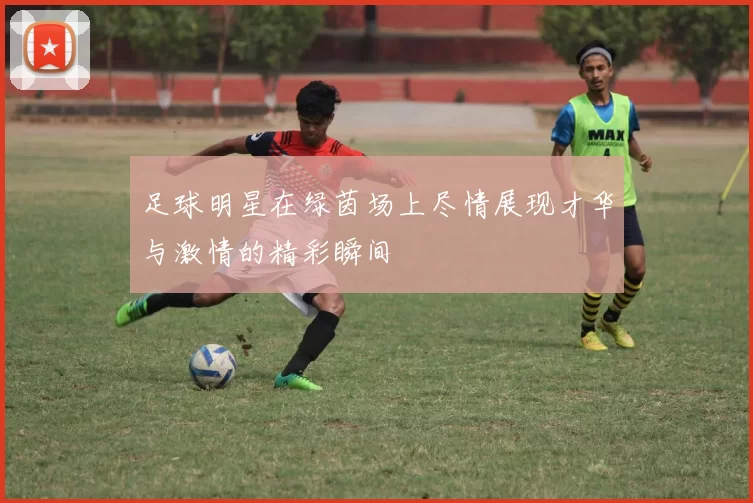足球明星在绿茵场上尽情展现才华与激情的精彩瞬间