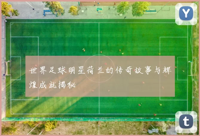 世界足球明星荷兰的传奇故事与辉煌成就揭秘