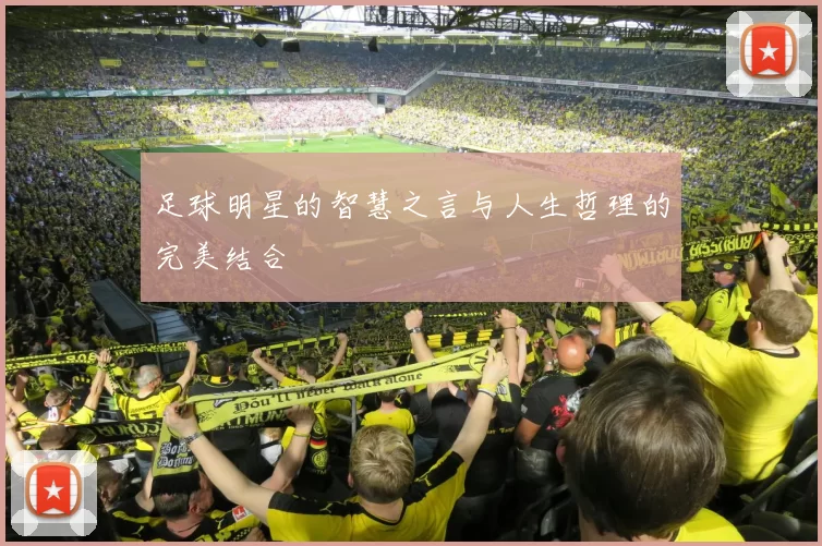 足球明星的智慧之言与人生哲理的完美结合